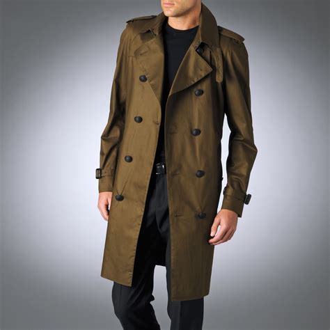 burberry green trench|burberry men's trench.